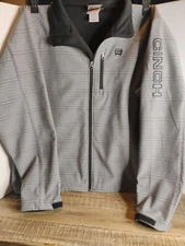 Men's Cinch XL Grey Textured Bonded Jacket Western  Nice Quality MWJ1500004