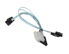 SuperMicro CBL-SAST-0813 Slimline SAS x8 LE to 4 SATA 16/16/26/26cm Cable