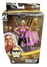 Autographed Mighty Molly Holly WWE ELITE LEGENDS SERIES 16 FIGURE WITH CASE