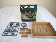 Mantic 28mm Kings of War Silverbreeze Cavalry ( Elf ) Open Box-Appears Complete