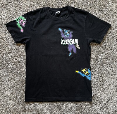 Ice Cream Billionaire Boys Club Good For Health T-shirt Black Medium