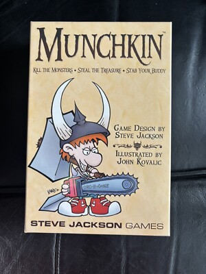 Munchkin Steve Jackson 1st Edition Base Card Game 2011 SEALED DECKS