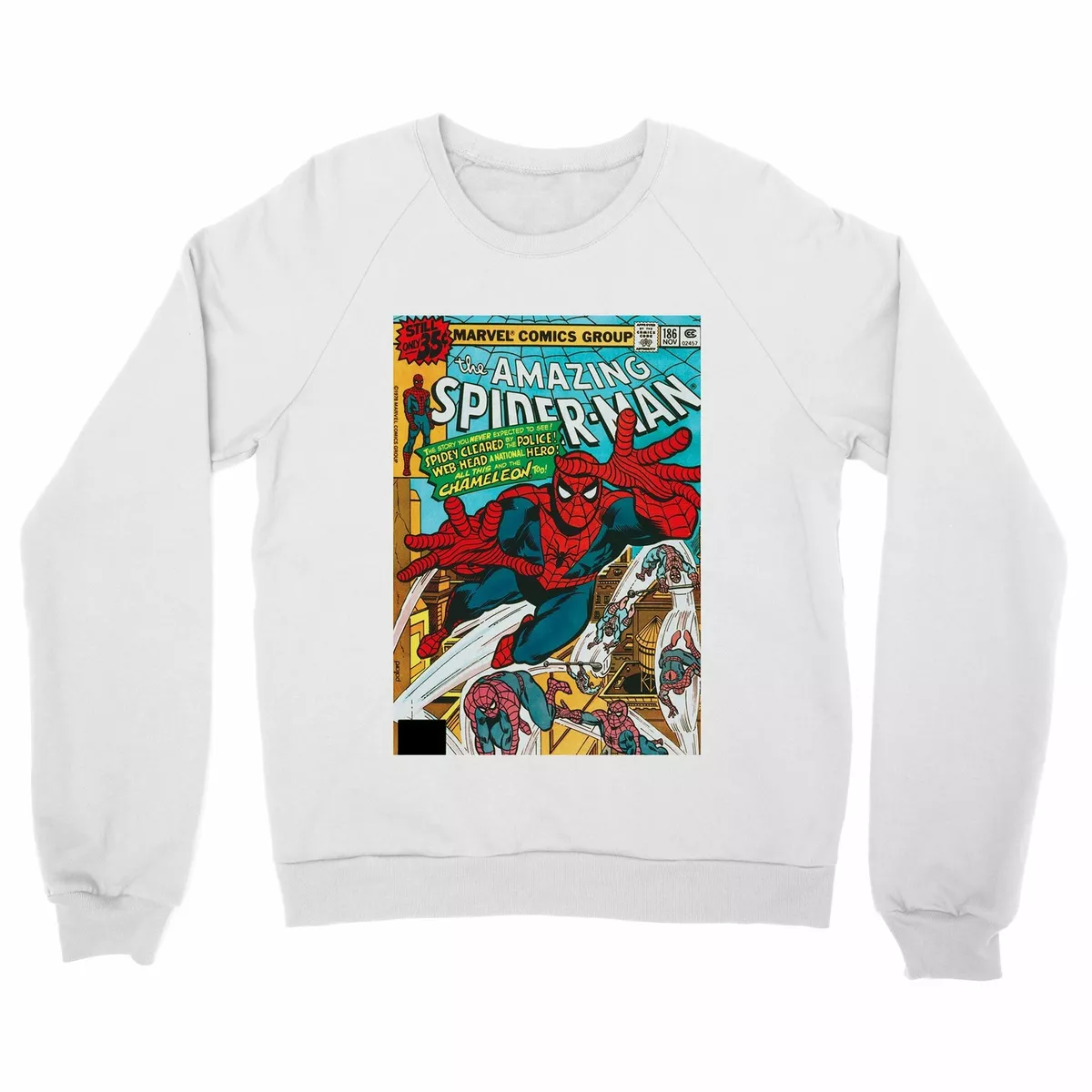 White marvel sweatshirt new arrivals