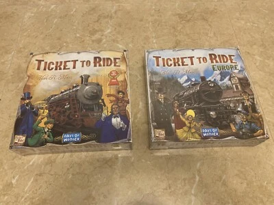 Ticket To Ride Board Game America Version Or Europe Version Au