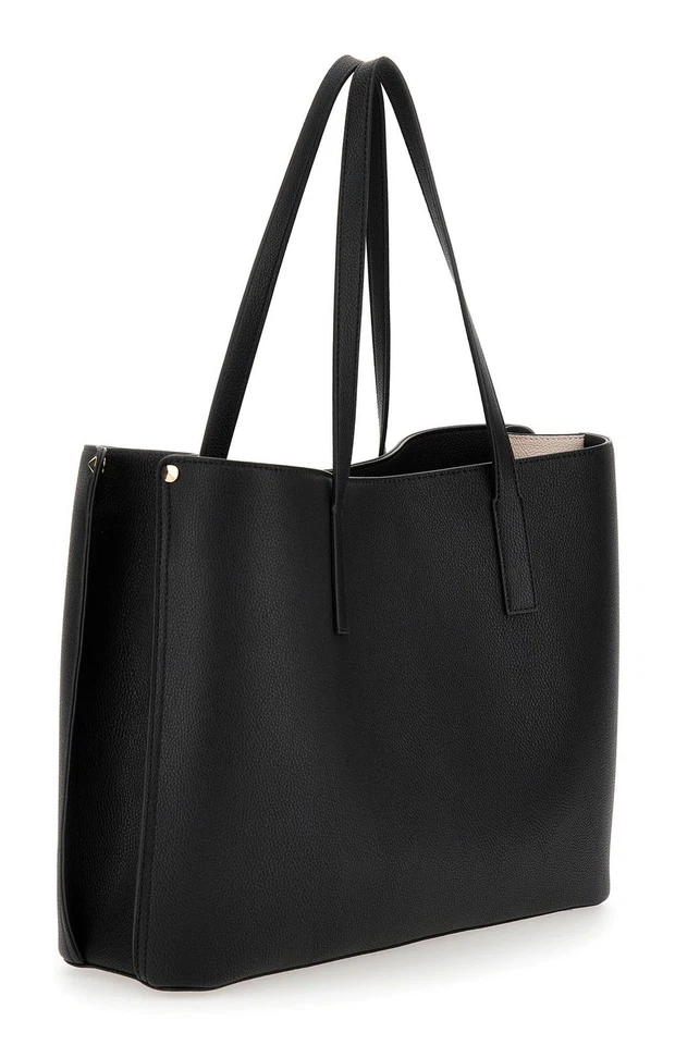 GUESS Meridian II Girlfriend Tote Schultertasche Shopper Tasche Black schwarz - Bild 2 von 3