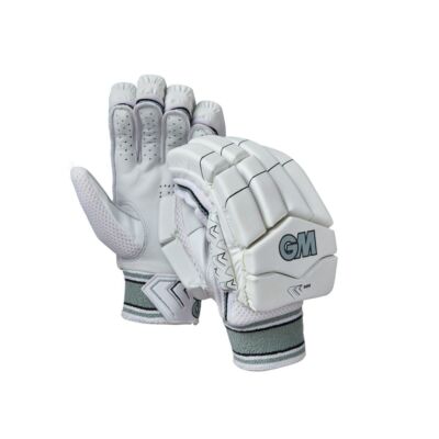 2024 Gunn & Moore Cricket 505 weiße Schlaghandschuhe - kostenlose P&P