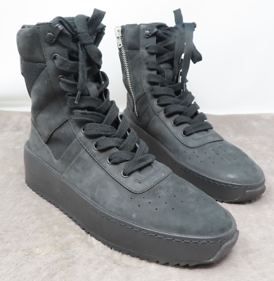black fear of god boots