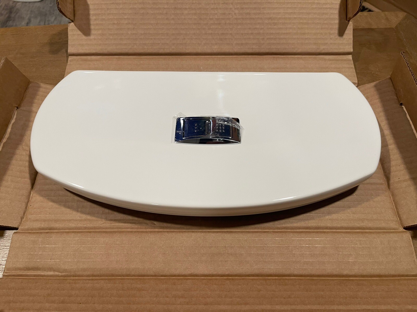 NEW 17.25X8.75 American Standard Edgemere 735215 DUAL FLUSH tank lid