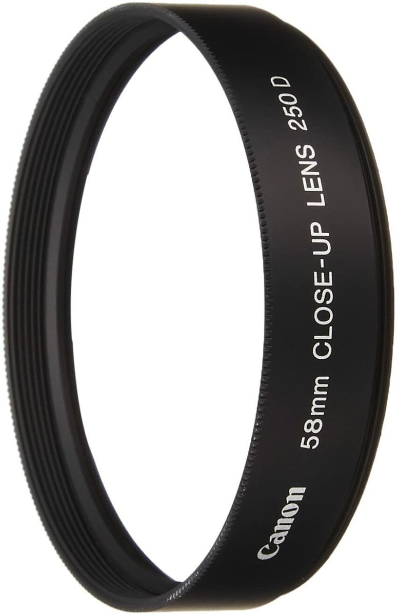 Canon 250D, 58mm Close-up Lens for The Powershot G-1, G-2 and G-3 Digital Camera Canon 250D, 58mm Close-up Lens for The Powershot G-1, G-2 and G-3 Digital Camera