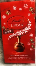 Target-Lindt Irresistibly Smooth Milk Chocolate Truffles. 0.8oz/24gm. 2pc.