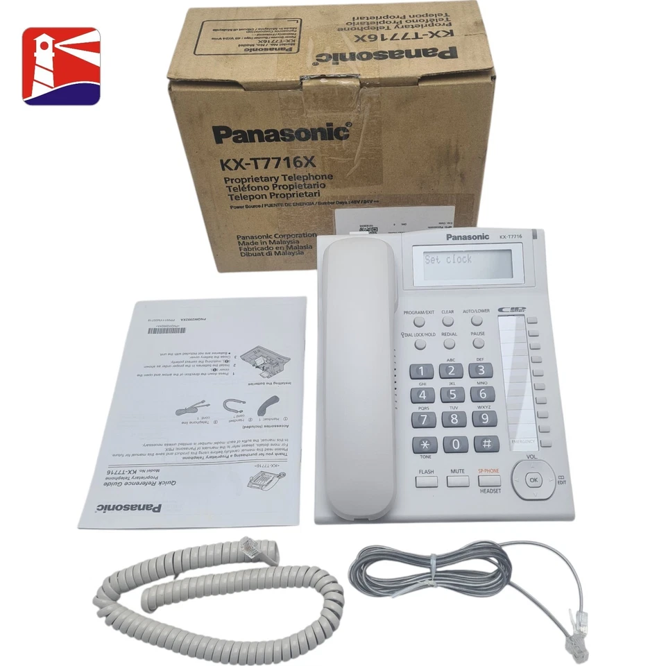 Brand New Panasonic KX-T7716 Proprieitory Telephone. - Image 2 of 4