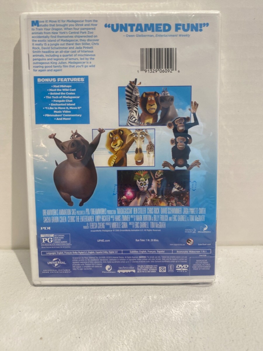 Madagascar (DVD, 2005) 191329060926| eBay