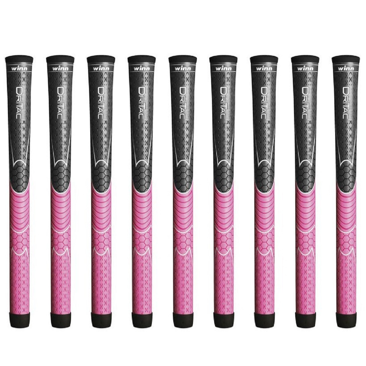 Winn Dri Tac Lady Undersize Pink Dri-Tac - 9 Pieces Golf Grips - FAST SHIPPING!