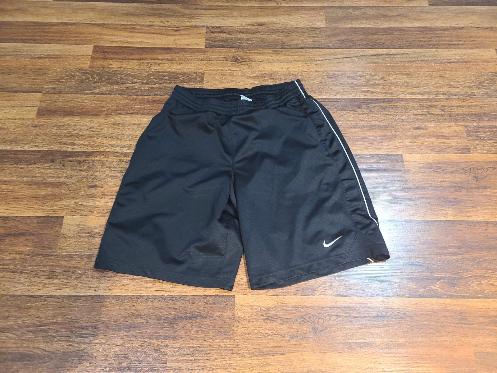Nike Black Basketball Shorts Drawstring Mens Size XL Gem