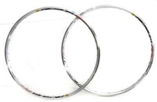 2 Qty Mavic Aksium Race 20 H Road Bike Rims 700c Double Walled Aluminum New Blem