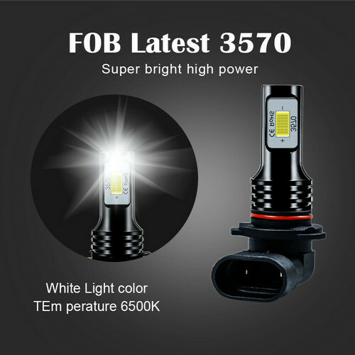 For Hyundai Santa Fe 2019-2020 Front 6pcs LED Headlight Hi