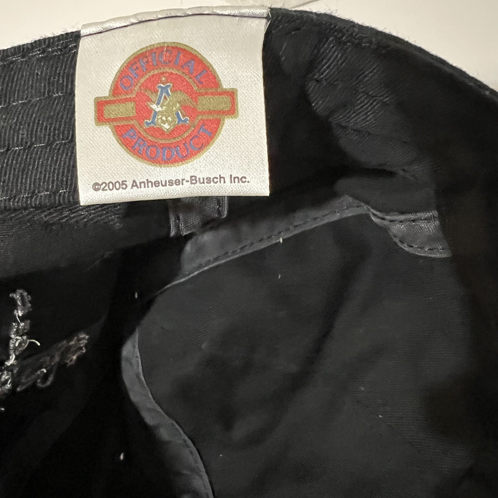 Budweiser Anheuser-Busch Patch Strapback Cap Hat … - image 4