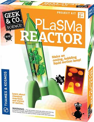 Geek & Co Thames & Kosmos Plasma Reactor Chemical Reaction Kit Free Ship New