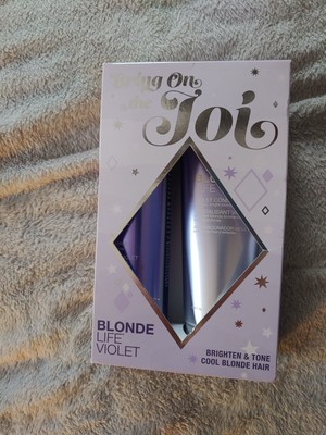 Joico Violet Blonde Life Bring On The Joi Shampoo 10oz Conditioner 8.5oz Kit