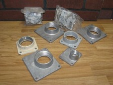 LOT OF 8 CONDUIT METER HUB SOCKET MILBANK NO. 7517  OTHERS 6 New 2 Used