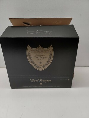 Dom Perignon Champagne Vintage 2010 Brut Case Of 6 Empty Box Booklet Brochure