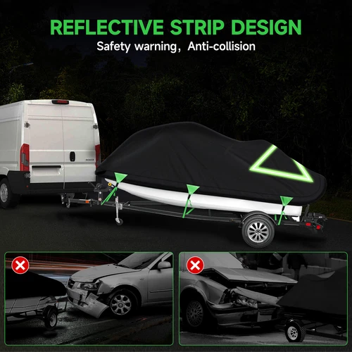 NEVERLAND Jet Ski Cover Dust UV Rain Protect for Yamaha WaveRunner FZR 2009-2016 - Picture 5 of 13