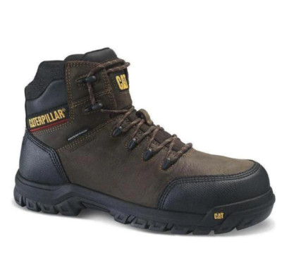 Caterpillar Men's Resorption WP Comp Toe Work Boot Black P90977 i
