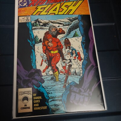 1987 Red Trinity Flash DC Comics #7 Copper Age 1st App Blue Trinity VF+ ...