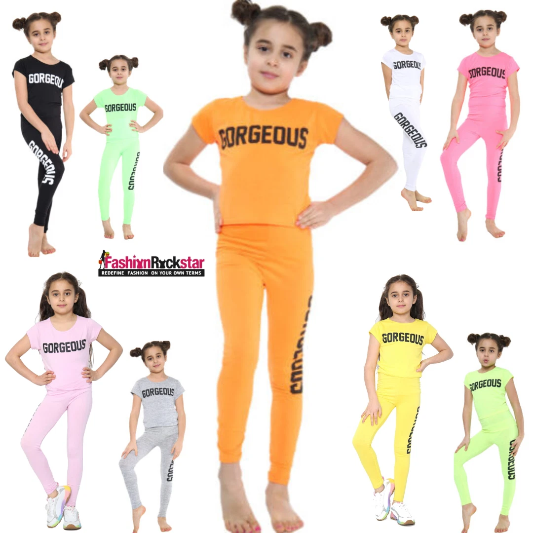 Neon kids clearance leggings