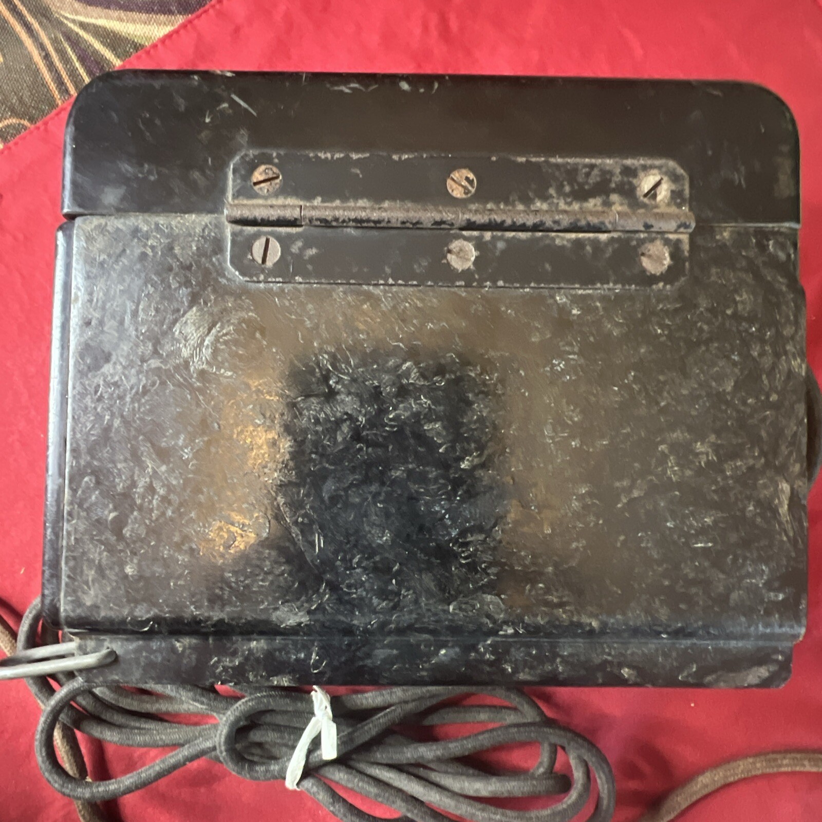 WW2 WWII German Field Telephone OB38 Bunker Desk Table Phone 1940 W