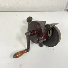 Antique Vintage Hand Bench Grinder Modern Grinder MFG Co Model J4 - HBN