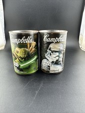Limited Edition Star Wars Campbell's Soup Collectible Cans Yoda EXPIRED 📦