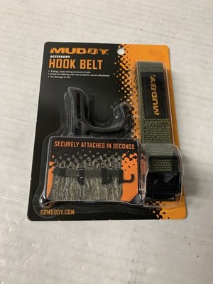 Muddy Accessory Hook Belt | Durable Adjustable Hunting Gear Holder-NEW!!