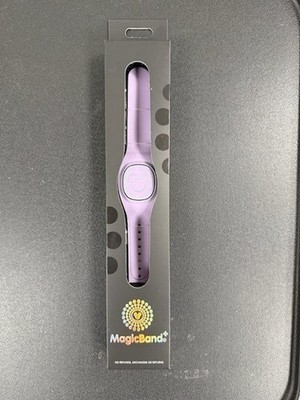 Disney MagicBand+ Mickey Mouse Solid Lilac Purple Unopened Box Brand New
