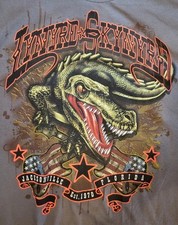Lynyrd Skynyrd 2008 Tour Rock Band Alligator Jacksonville T-Shirt Shirt Merch M