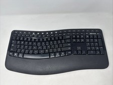 Microsoft Wireless Comfort Keyboard 5050 Model 1728 No Receiver Tested