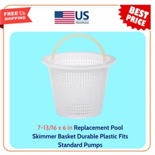 7-13/16 in. x 6 in. Baker Hydro 51-B-1026 Replacement Pool Skimmer Basket