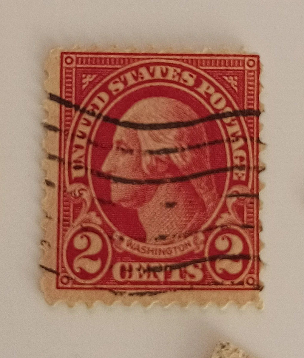 2 цента Washington Politicians, использованные марки США (с 1901 г