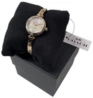 Coach New York 14504007 Stainless Steel Band / Mother of Pearl Dial Ladies Watch