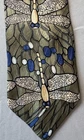 Tiffany Dragonfly Men's Silk Tie Stained Glass Series Necktie Vintage Gallery