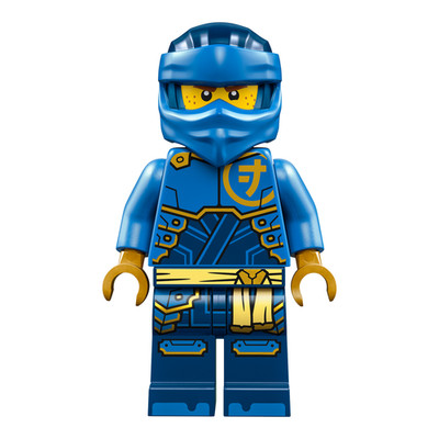 LEGO Ninjago Jay Dragons Rising Minifigur Mit Kopfbedeckung 71805
