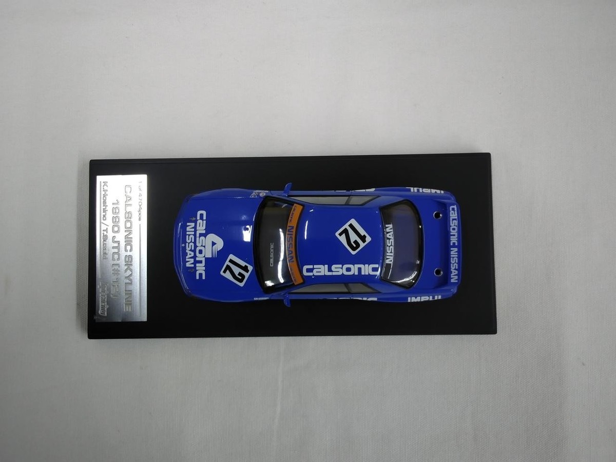 HPI 1/43 Scale CALSONIC Skyline 1990 JTC #12 | eBay