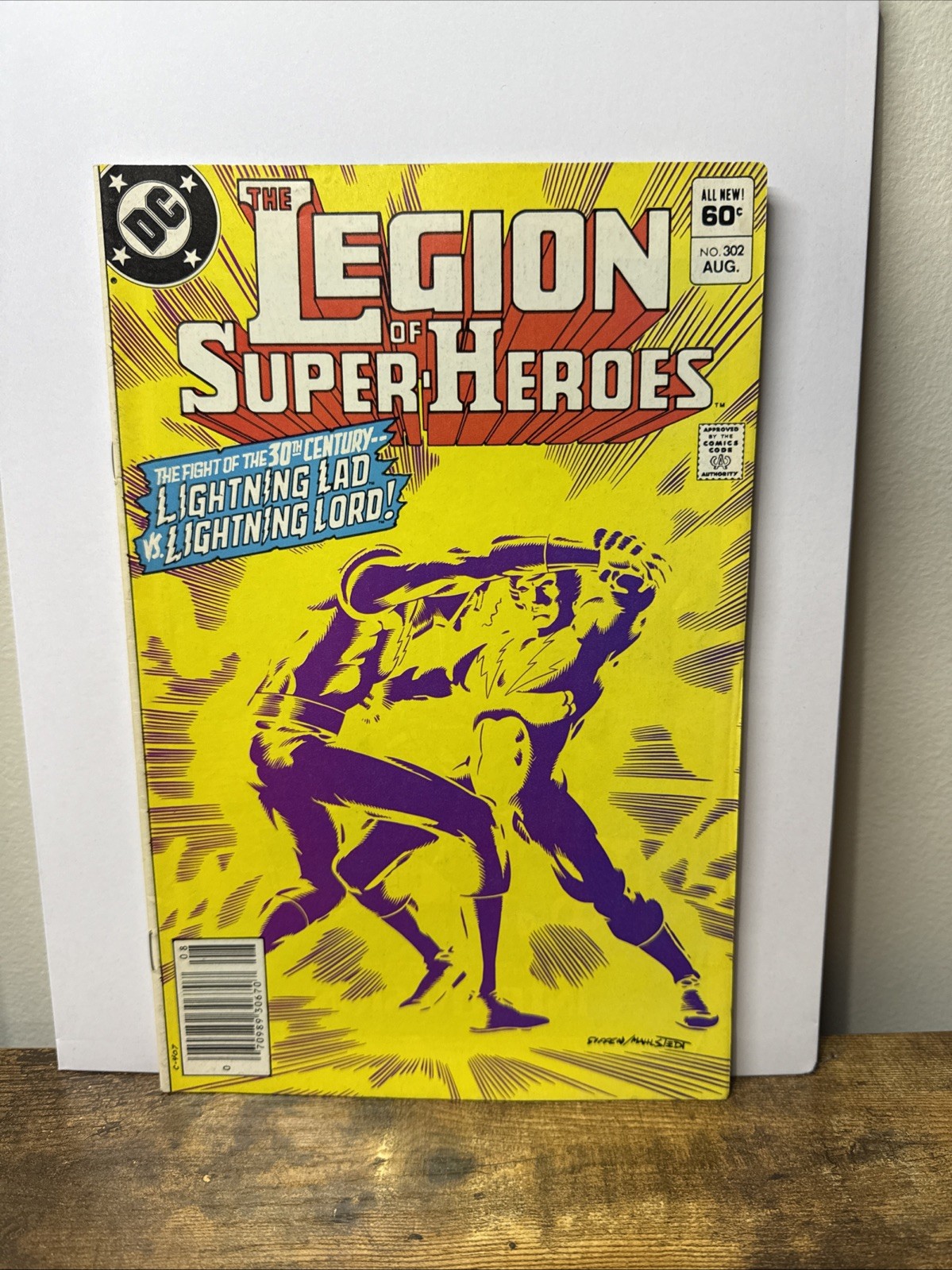 The Legion of Super-Heroes #302 Newsstand Variant (DC Comics August 1983)