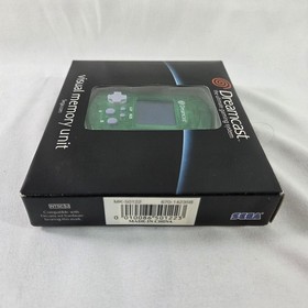 Sega Dreamcast VMU Visual Memory Unit NEW Smoke Green OEM HKT-7000 SEALED NIB