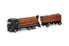 Herpa LKW MB Arocs 18 Holztransporter-Hz Jürgen Ehrmann 320078