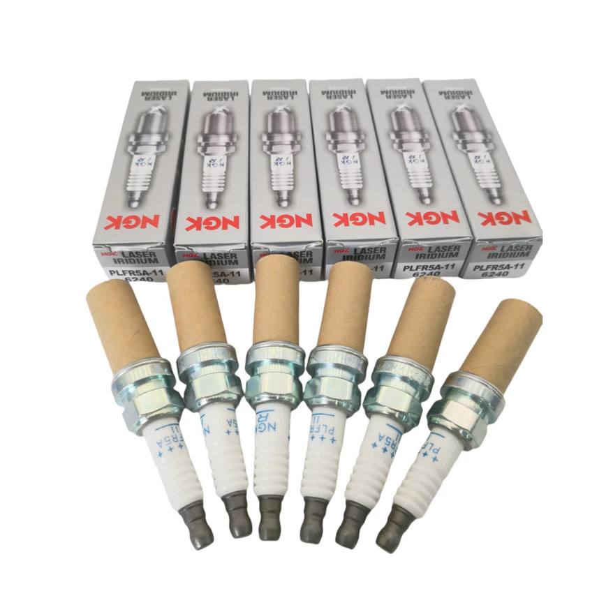 6pc Laser Iridium Spark Plug 22401-5M015 For NGK Infiniti Frontier Maxima Altima