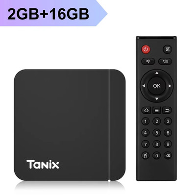 Tanix W2 Smart 2GB 16GB 4GB 32/64GB TV Box Android 11 Amlogic S905W2 Support AV1