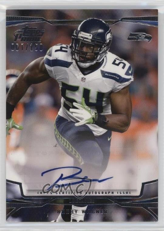 2013 Topps Prime Auto /150 Bobby Wagner #54 Auto 0c3