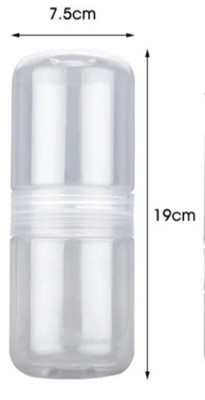 Double Sided Jar 7.5'x3' Large
