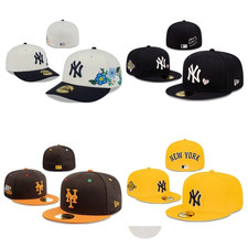 Men's New York NYY MLB Yankees Basic 59FIFTY Fitted Cap - 5950 Baseball Hat NWT